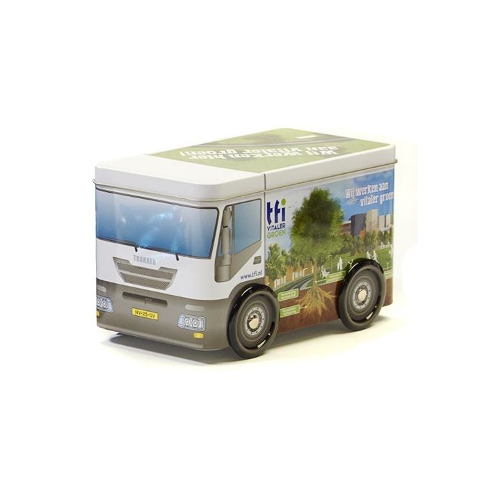 All-over bedrukt busblik