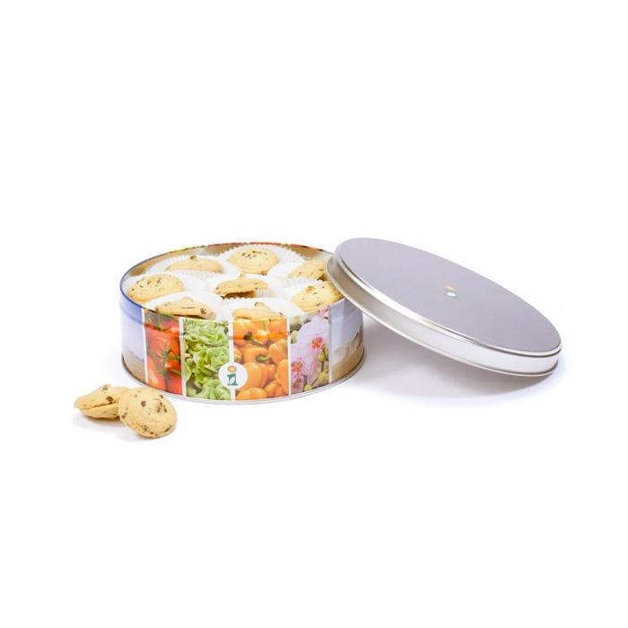 All-over bedrukt koekblik