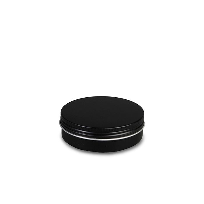 Aluminium blik 100ml zwart