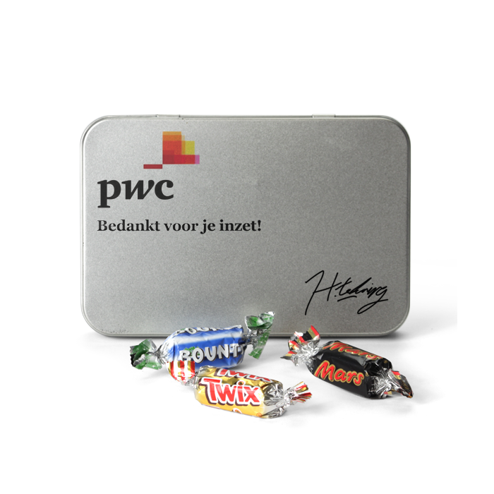 Brievenbus blik met Celebrations