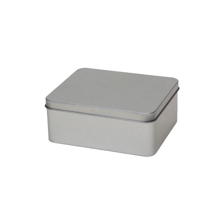 Rechthoekig blik - los deksel - klein