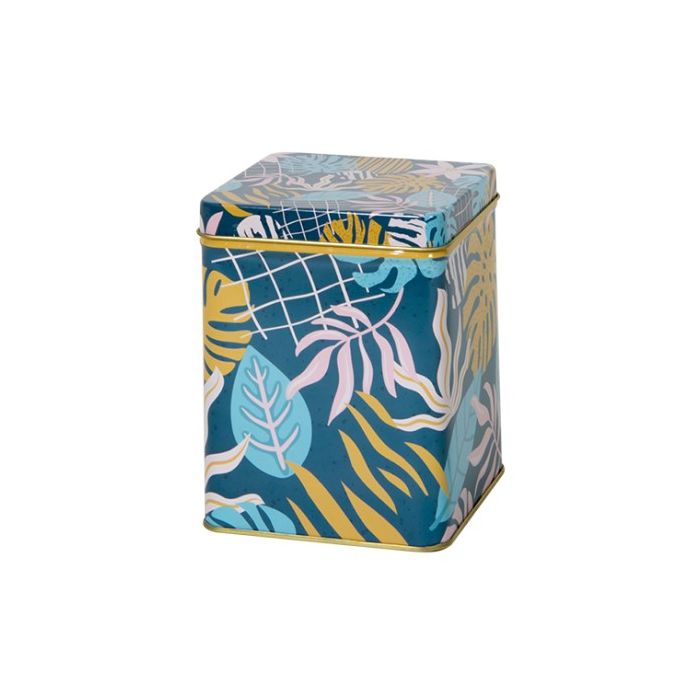 vierkant blik maat m tropisch