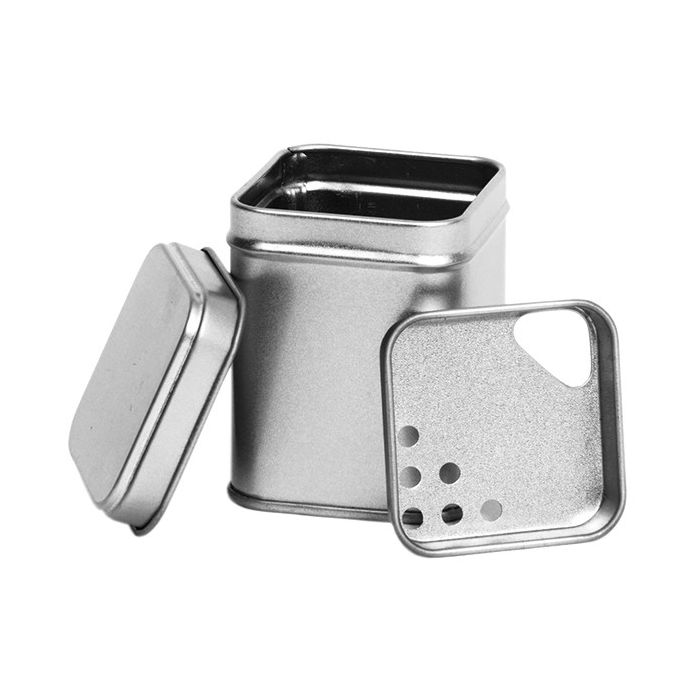 Vierkant kruidenblikje