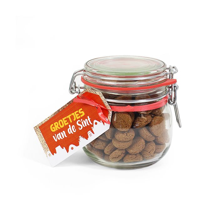 Kruidnoten in weckpot