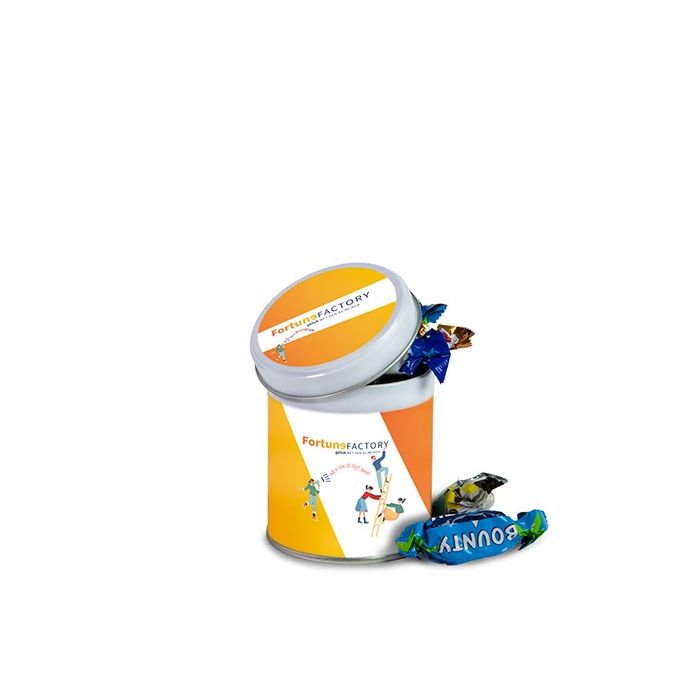 Blik gevuld met celebrations - klein
