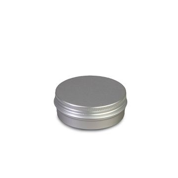 Aluminium blik rond - 60 ml
