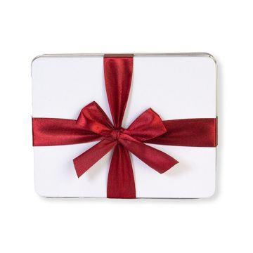 Cadeau blik met strik 