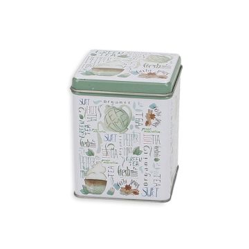 Theeblik met bedrukking - 100ml