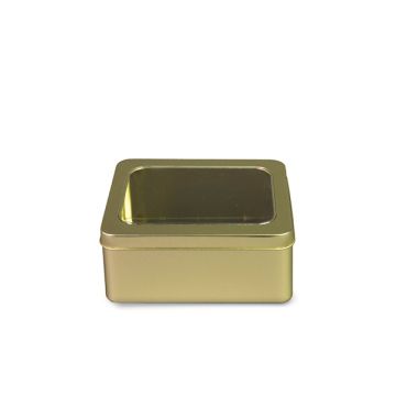 Rechthoekig vensterblik goud