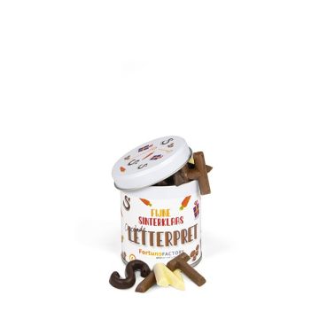 Blik letterpret 185 gram