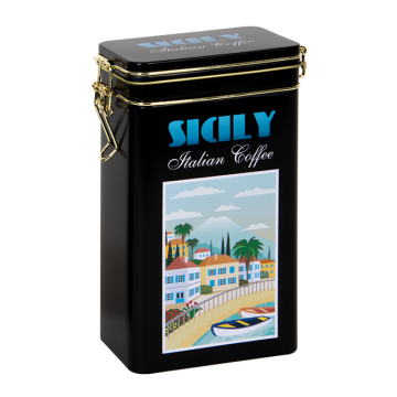 Hoog voorraadblik met klipsluiting - Sicily