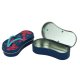 Klein blauw slipper blik 5