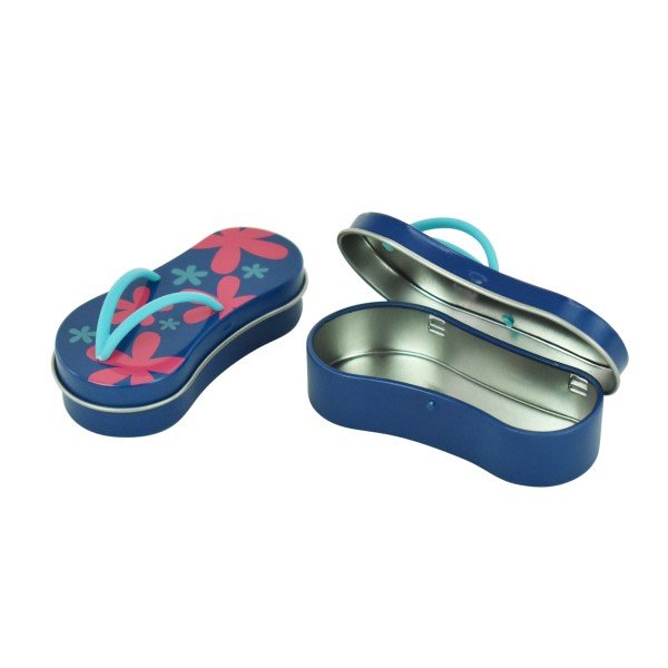 Klein blauw slipper blik 3