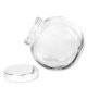 Glazen pot 2 liter zilver- foto 4