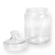 Glazen stolp 2 liter - foto 2