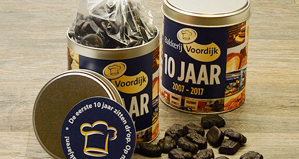 Jubileum blikken voor Bakkerij Voordijk