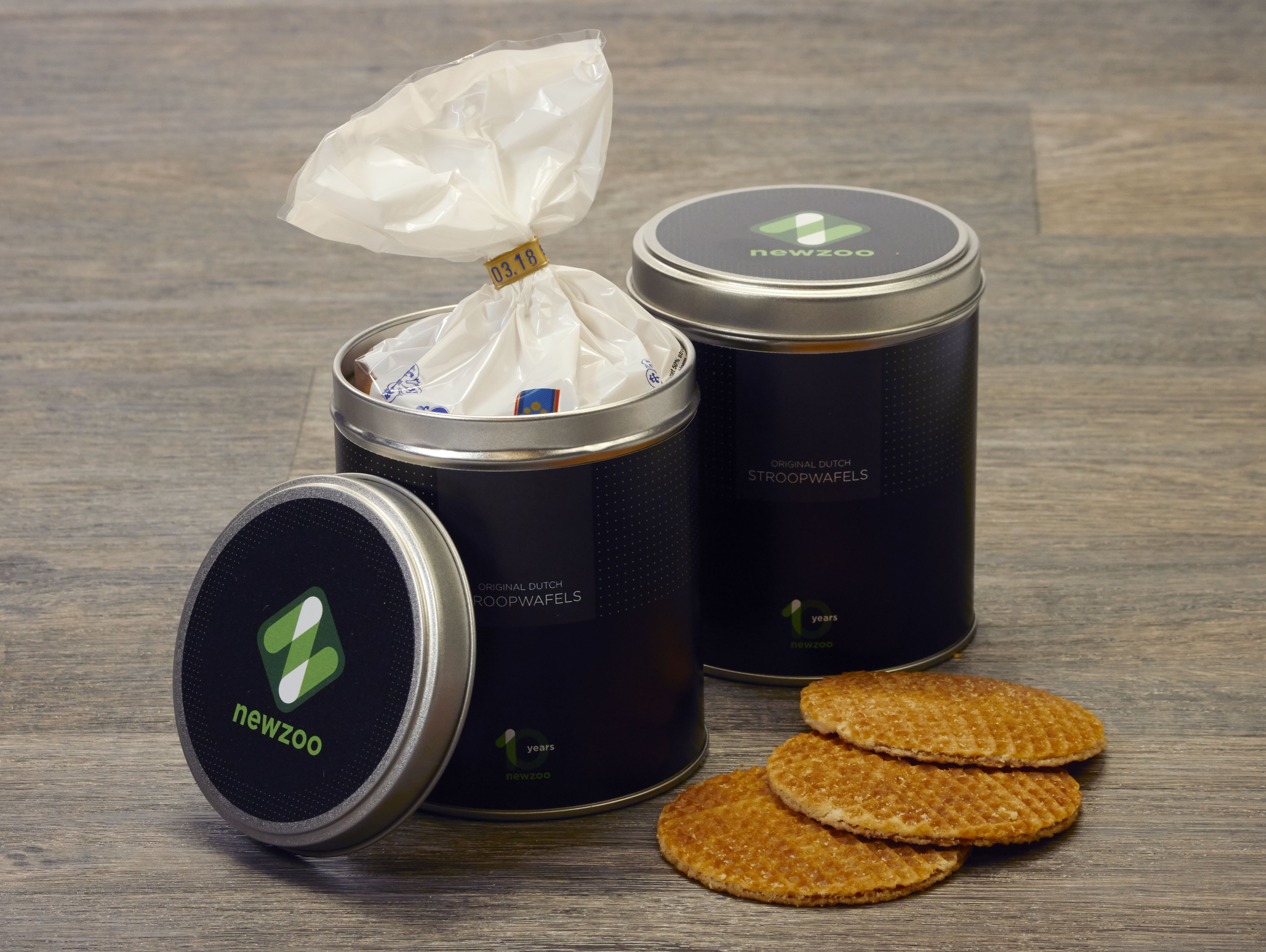 Stroopwafels voor Newzoo