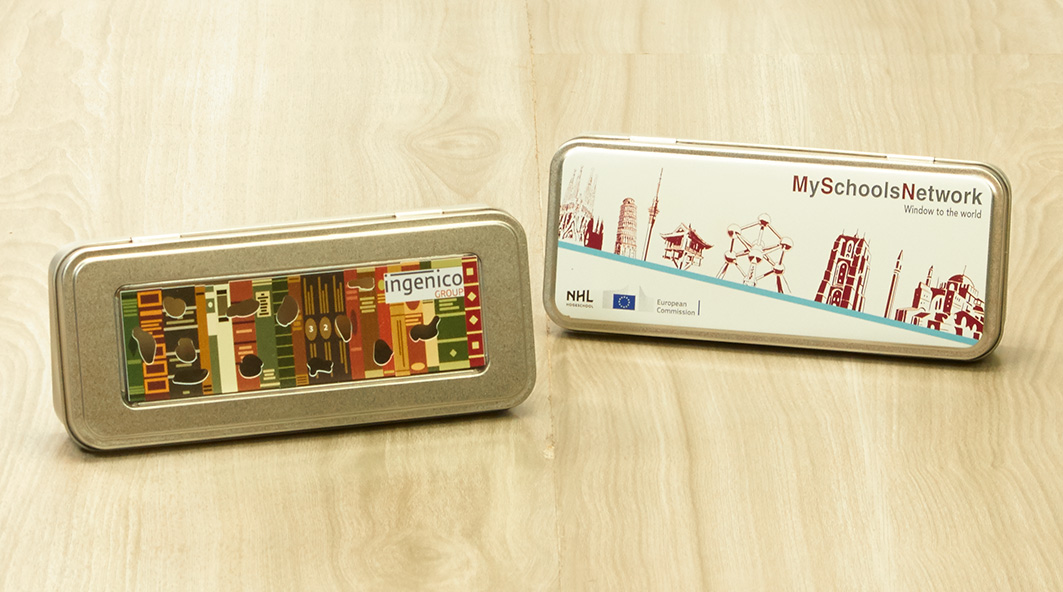 Bedrukte pennenblikken voor Ingenico en NHL