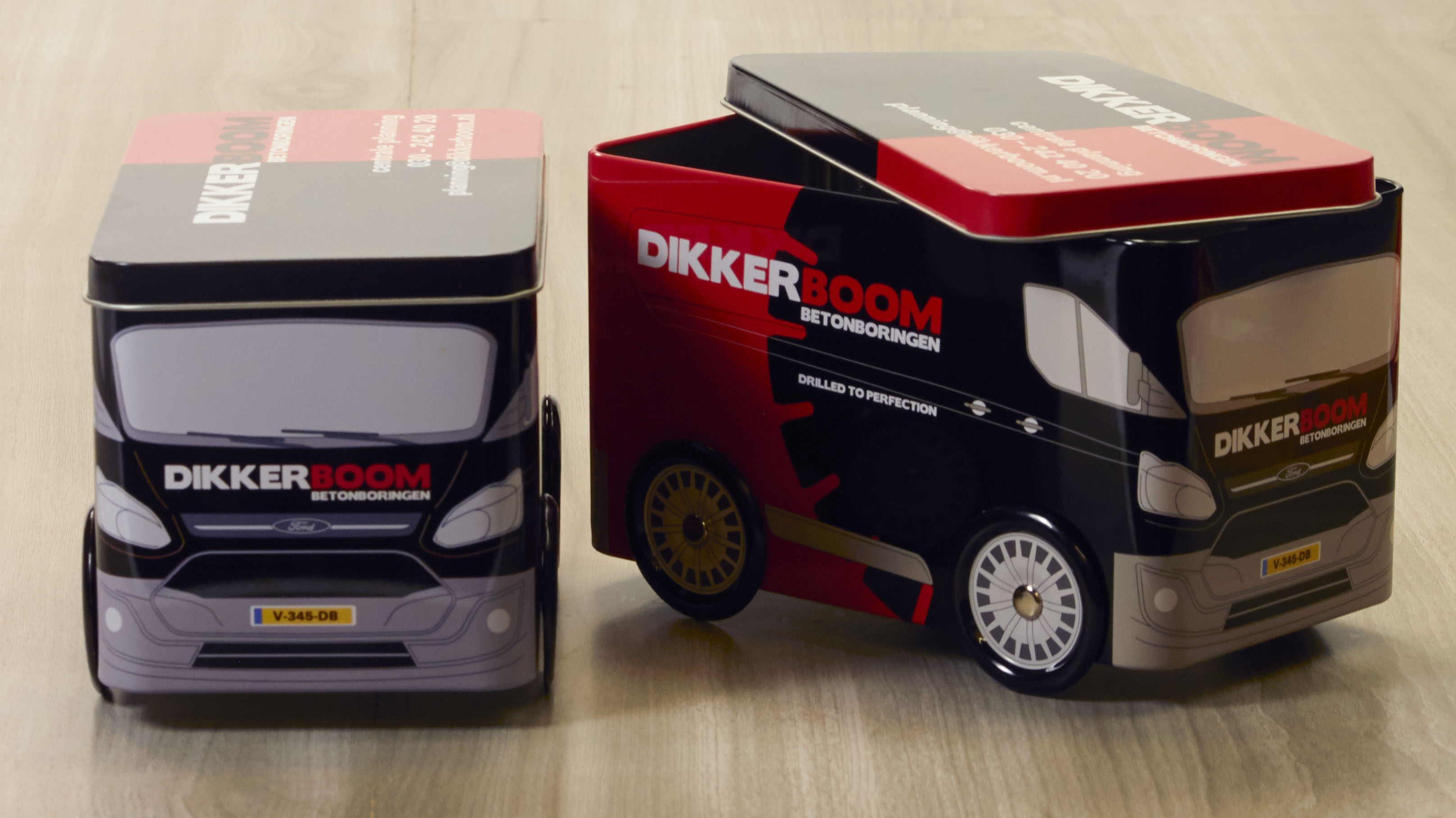 All-over bedrukt busblik