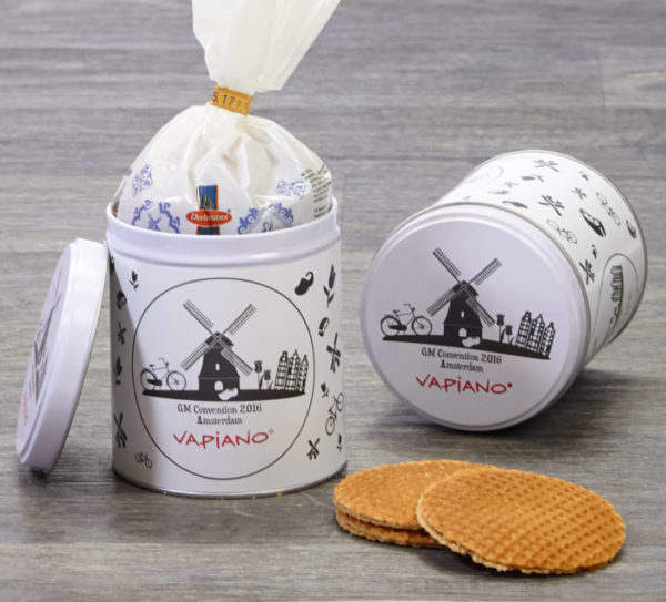 Vapiano-stroopwafelblik