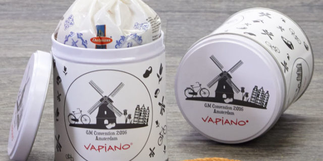 Typisch Hollands stroopwafelblik voor Vapiano