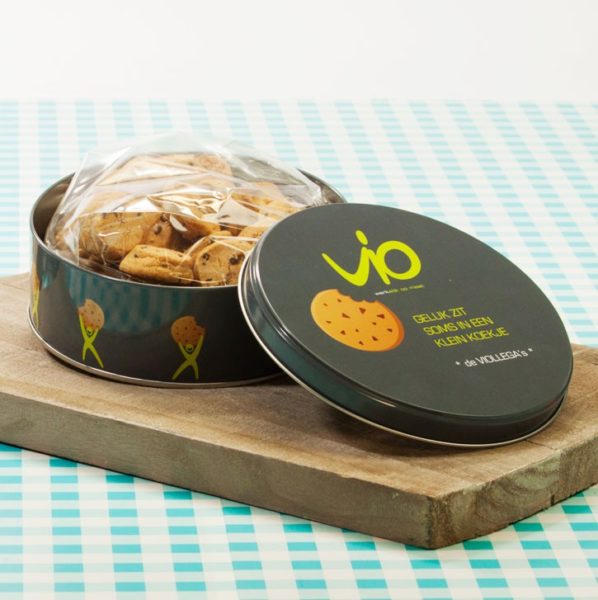 Koekblikken met een eigen design, geef jouw product meer uitstraling