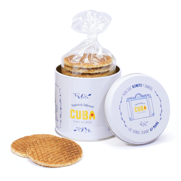 Stroopwafelblik als beschuitblik