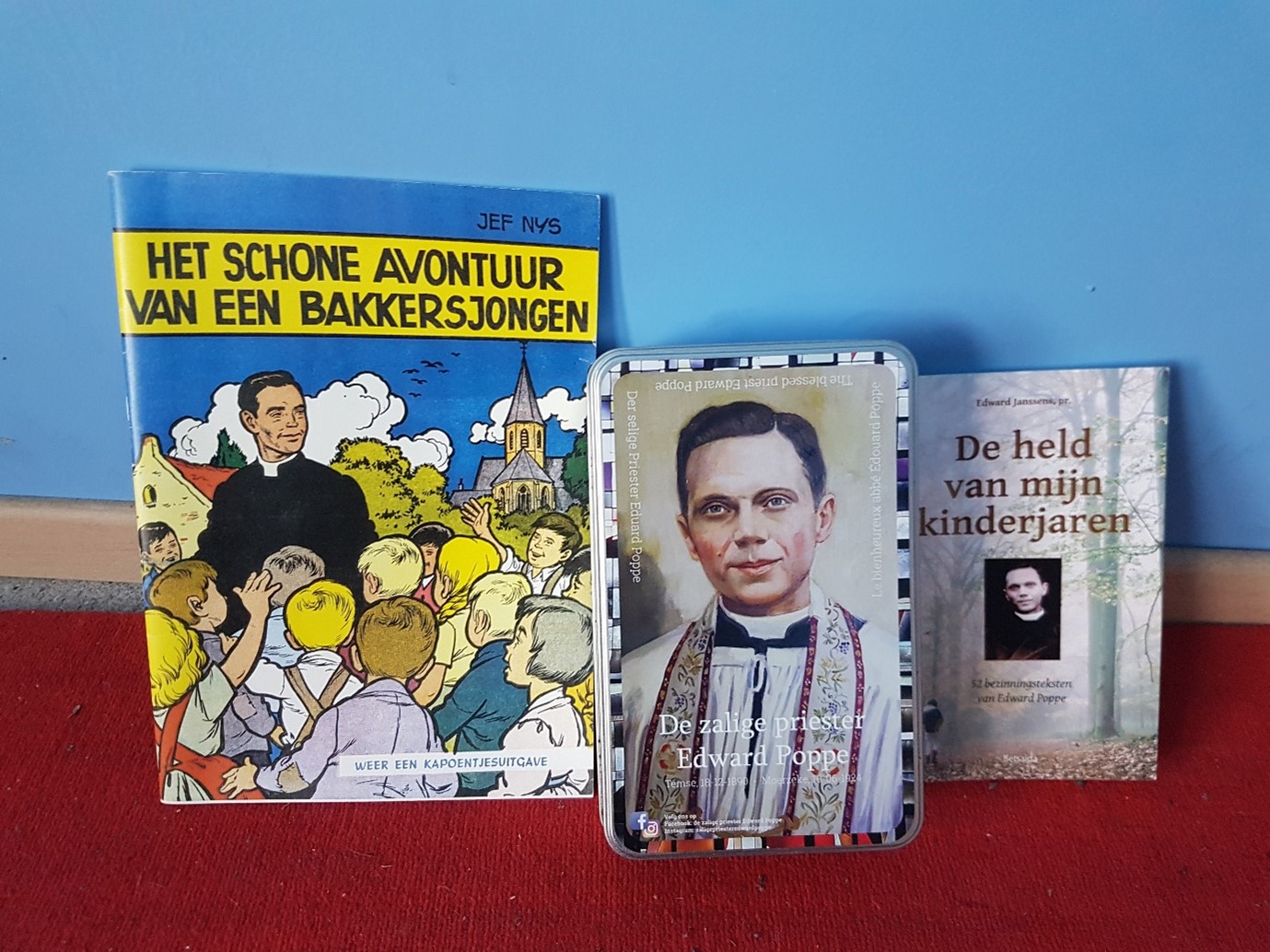 Collectors item ten gedachte aan Edward Poppe