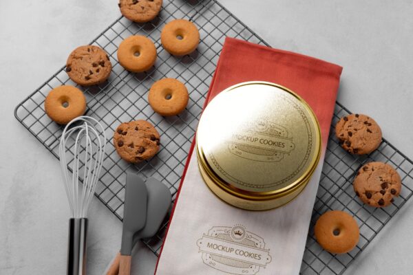 Bestel leuke koektrommels en bedruk ze met jouw eigen huisstijl!